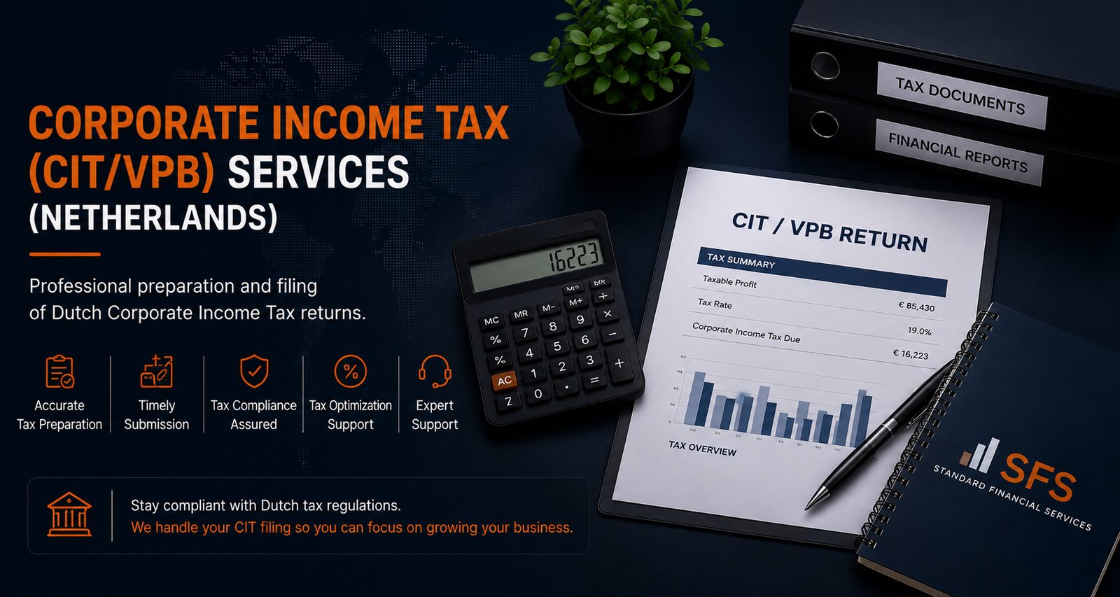 Corporate Income Tax CIT VPB Services Netherlands